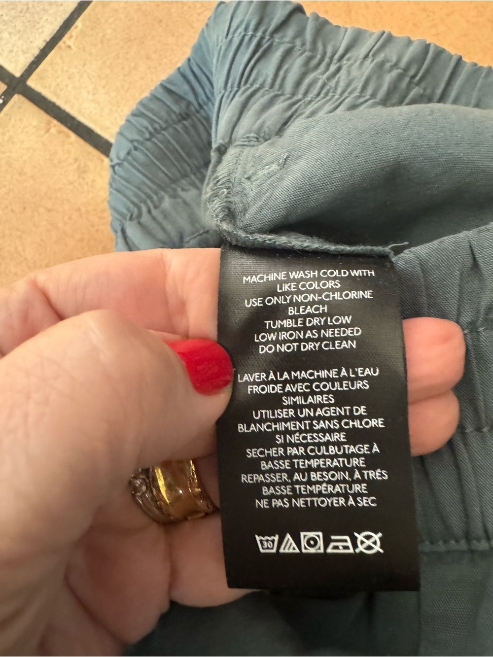 Free People Balloon Pants - Slate Blue - Picture 3 of 6